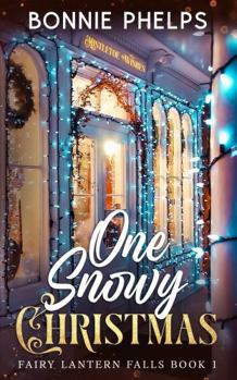Paperback One Snowy Christmas (Fairy Lantern Falls) Book
