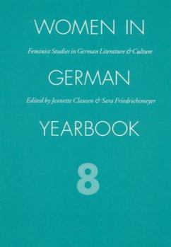 Paperback Women in German Yearbook, Volume 08 Book