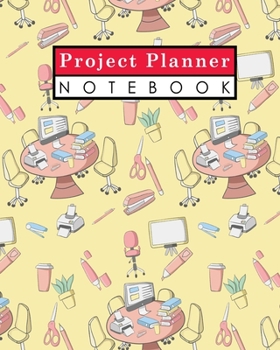 Paperback Project Planner Notebook: Project Management Action Log, Project Management Planner Notebook, Project Planner Note Pad, Organize Notes, To Do, I Book