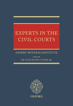 Hardcover Experts in the Civil Courts Book