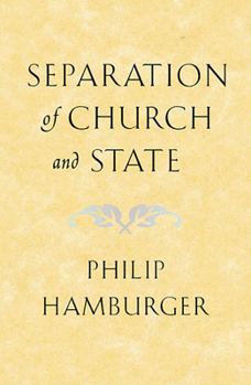Paperback Separation of Church and State Book