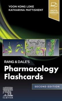 Hardcover Rang & Dale's Pharmacology Flash Cards Book