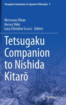 Hardcover Tetsugaku Companion to Nishida Kitarō Book