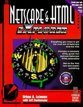 Paperback Netscape & HTML Explorer Book