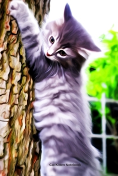 Cat Kitten Notebook: A5 Lined Notepad - Journal for Women, Men, Teens and Kids. A Beautiful Gift Idea for Animal Lover