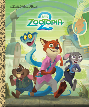 Hardcover Disney Zootopia 2 Little Golden Book