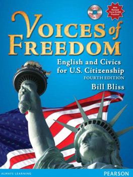 Paperback Voices of Freedom: English and Civics for U.S. Citizenship (with Audio Cds) Book