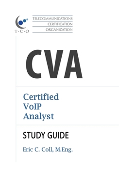 Paperback TCO CVA Certified VoIP Analyst Study Guide Book