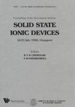 Hardcover Solid State Ionic Devices - Proceedings of the International Seminar Book