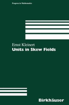 Hardcover Units in Skew Fields Book