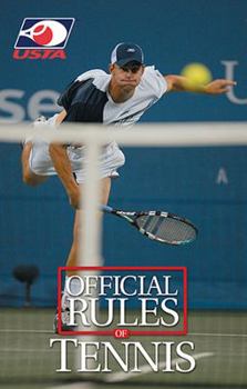 Paperback 2008 Official Rules of Tennis Book
