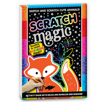 Paperback Scratch Magic - Cute Animals (Activity Book) Book