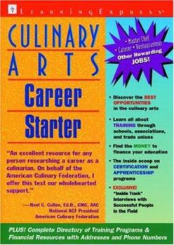 Paperback Culinary Arts Career Starter Book