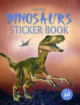 Paperback Dinosaurs Sticker Book (Spotter's Guides Sticker Books - New Format) Book