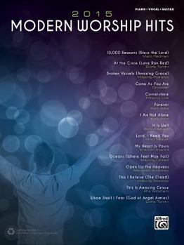 Paperback 2015 Modern Worship Hits: Piano/Vocal/Guitar Book