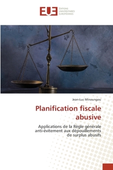 Paperback Planification fiscale abusive [French] Book