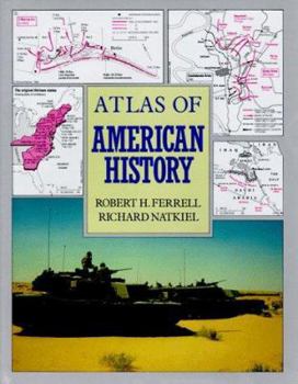 Hardcover Atlas of American History Book