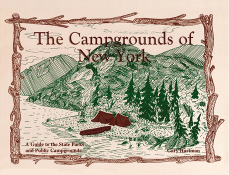 Paperback Campgrounds of New York Book