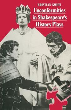 Paperback Unconformities in Shakespeare's History Plays Book