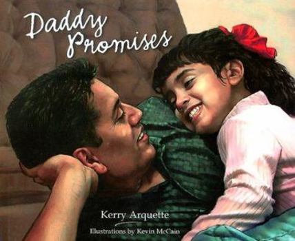 Hardcover Daddy Promises Book