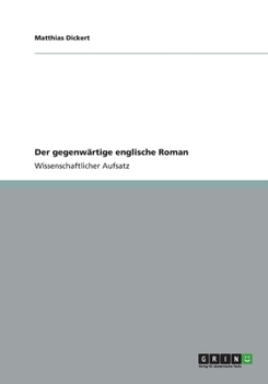 Paperback Der gegenwärtige englische Roman [German] Book