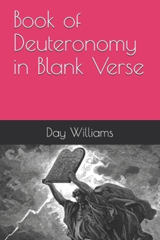 Paperback Book of Deuteronomy in Blank Verse Book