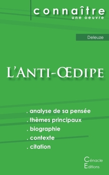 Paperback Fiche de lecture L'Anti-Oedipe de Deleuze (analyse littéraire de référence et résumé complet) [French] Book