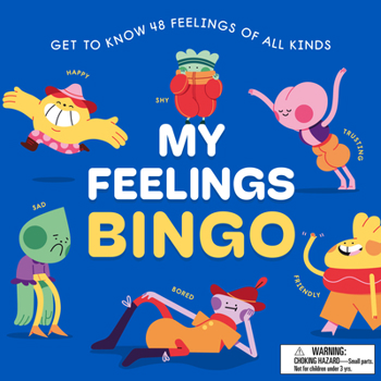 Board Game My Feelings Bingo: Get to Know 48 Feelings of All Kinds Book
