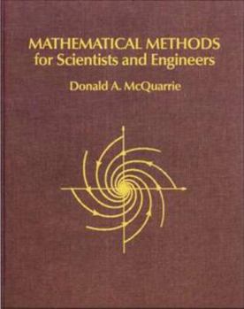 Hardcover Mathematical Methods for Scientists and Engineers Book