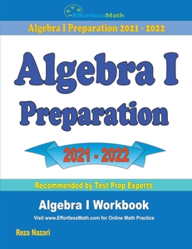 Paperback Algebra I Preparation: Student Workbook Book