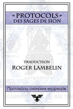 Paperback Protocoles des sages de Sion [French] Book