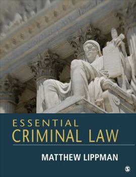 Paperback Essential Criminal Law Book