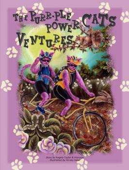 Paperback The Purr-ple Power Cats Ventures Book
