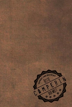 Gepr�ft und Best�tigt beste Camperin der Welt: inkl. Terminplaner Kalender 2020 ★ Das perfekte Geschenk f�r Frauen, die campen Geschenkidee Geschenke