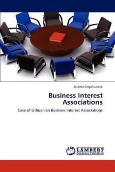 Paperback Business Interest Associations Book