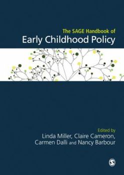 Hardcover The Sage Handbook of Early Childhood Policy Book