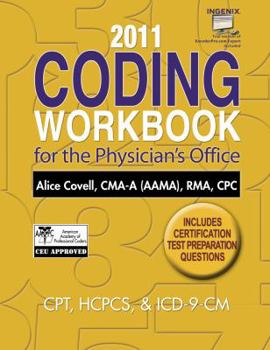Paperback Coding Workbook for the Physician's Office [With Access Code] Book