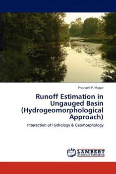 Paperback Runoff Estimation in Ungauged Basin (Hydrogeomorphological Approach) Book