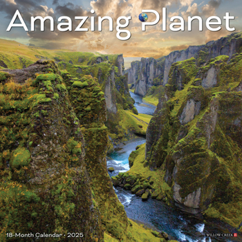 Calendar Amazing Planet 2025 12 X 12 Wall Calendar Book