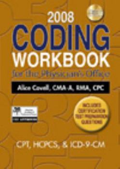 Paperback Coding Workbook for the Physician's Office [With CDROM] Book