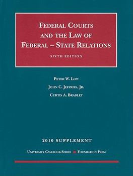 Paperback Federal Courts and the Law of Federal-State Relations Supplement Book