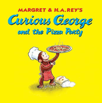 Hardcover Curious George and the Pizza Party Book