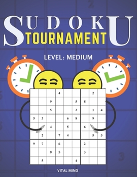 Paperback Sudoku Tournament: 20 Pairs of Puzzles / LEVEL MEDIUM Book