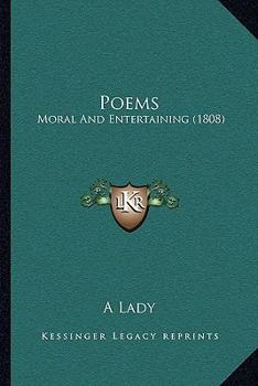 Paperback Poems: Moral And Entertaining (1808) Book