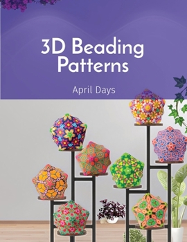 Paperback 3D Beading Patterns: 20-faced Ball Projects Book
