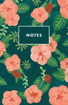 Notes: Hibiscus Peach Tropical Palm Beach Paperback Journal / Diary / Notebook with 100 Lined, Cream-colored Pages for Writing Notes and Hand-Painted ... Prime Floridian (Prime Floridian Notebooks)