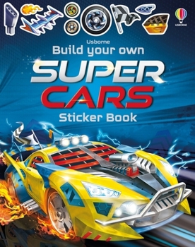 Paperback Build Your Own Supercars Sticker Book