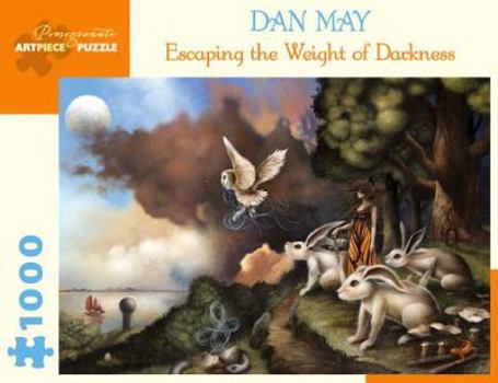 Hardcover Dan May Escaping the Weight of Darkness 1000 Piece Jigsaw Puzzle Book