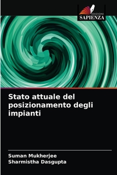 Paperback Stato attuale del posizionamento degli impianti [Italian] Book