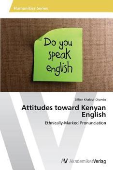 Paperback Attitudes toward Kenyan English Book